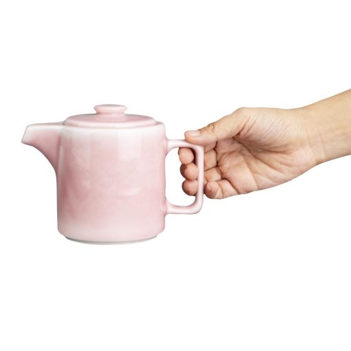 Olympia Fondant Tea Pot Pink - 450ml 15-2fl oz Box 2 (CU457)