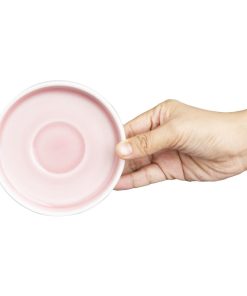 Olympia Fondant Saucer Pink - 115mm 4 1-2 for CU458 Box 6 (CU459)