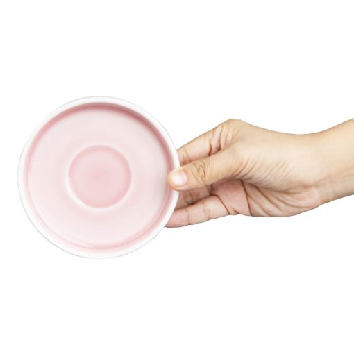 Olympia Fondant Saucer Pink - 115mm 4 1-2 for CU458 Box 6 (CU459)