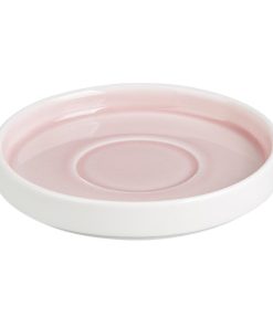 Olympia Fondant Saucer Pink - 135mm 5 1-3 for CU460 Box 6 (CU461)