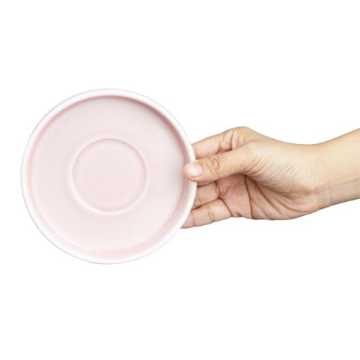 Olympia Fondant Saucer Pink - 135mm 5 1-3 for CU460 Box 6 (CU461)