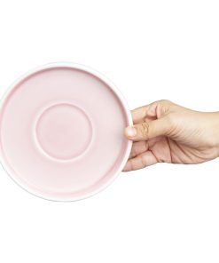 Olympia Fondant Saucer Pink - 152mm 6 for CU462 Box 6 (CU463)