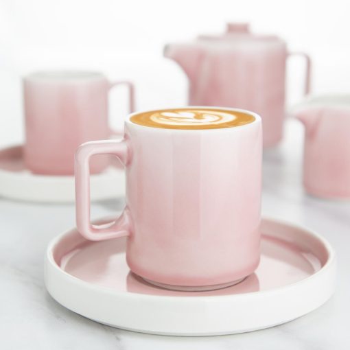 Olympia Fondant Saucer Pink - 152mm 6 for CU462 Box 6 (CU463)