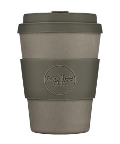 ecoffee cup Reusable Coffee Cup Molto Grigio Grey 12oz (CU493)