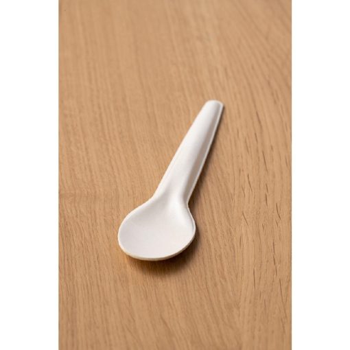 Sabert Recyclable Paper Cutlery Tea Spoon Pack of 1000 (CU497)