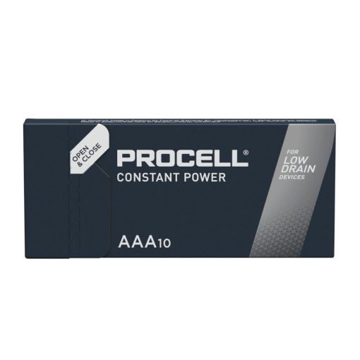 Duracell Procell Constant Power AAA 1-5V Battery Pack of 10 (CU751)