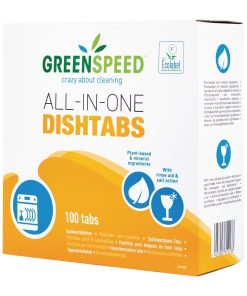 Greenspeed All-in-One Dishwasher Tablets Pack of 100 (CX178)