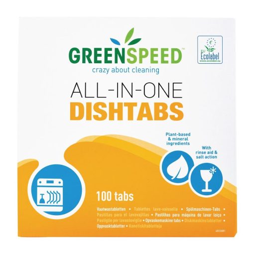 Greenspeed All-in-One Dishwasher Tablets Pack of 100 (CX178)