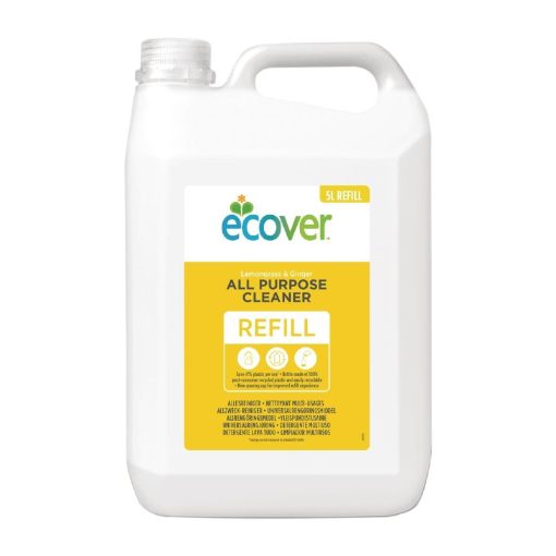 Ecover Lemongrass and Ginger All-Purpose Cleaner Concentrate 5Ltr (CX190)