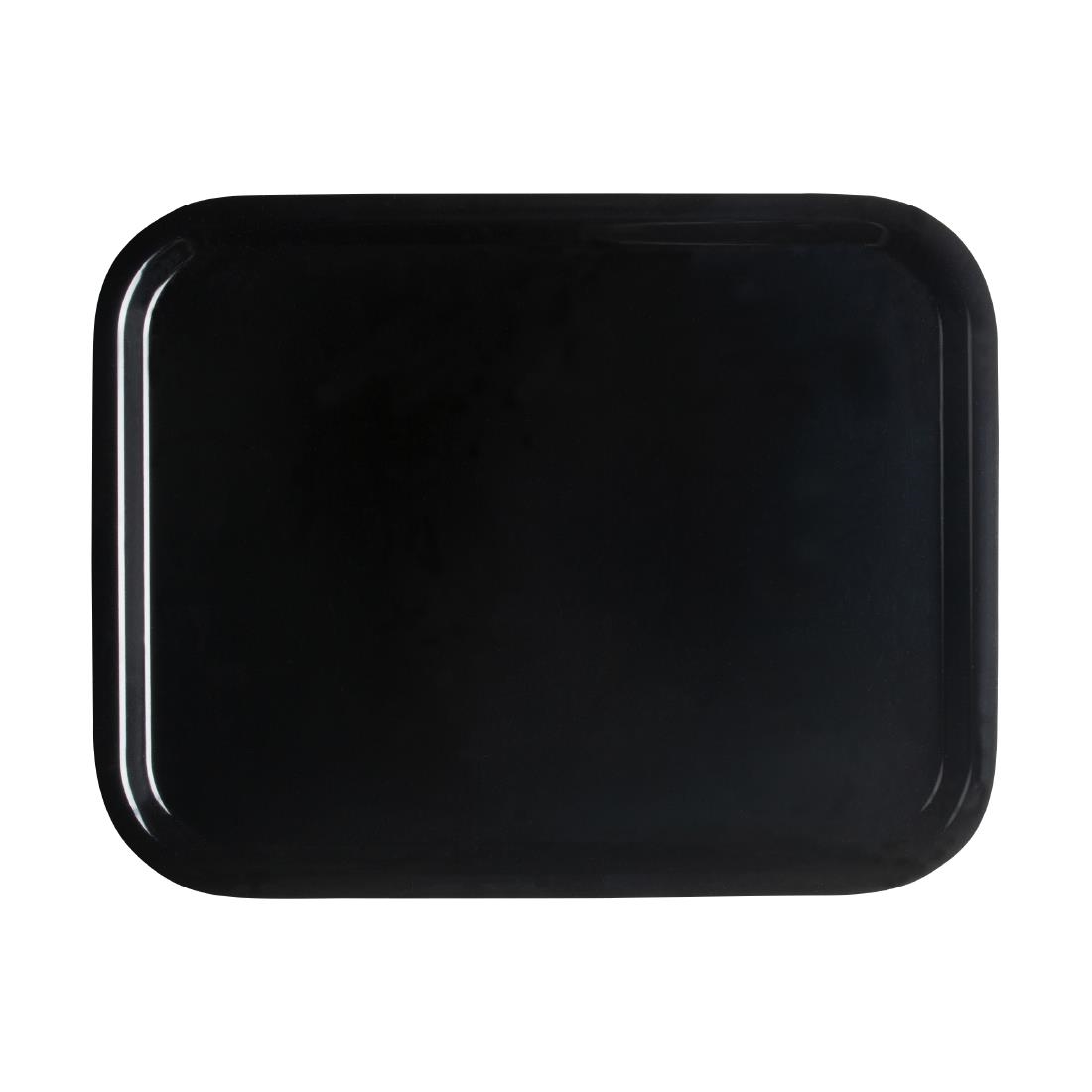 Cambro Capri Tray Smooth Surface Black 280x360mm (CX367)