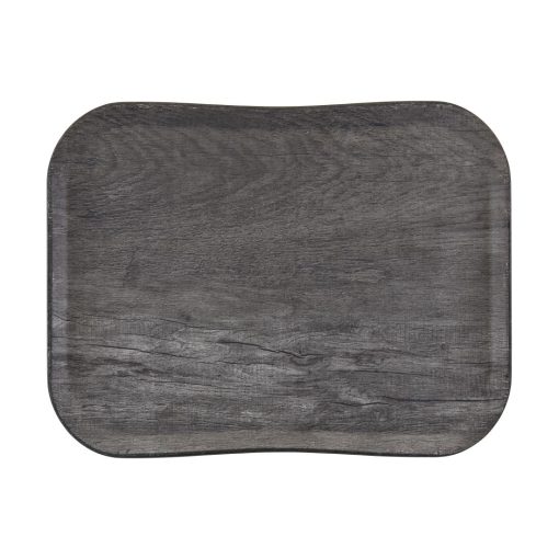 Cambro Versatray Century Non-Slip Grey Oak Textured Wood Effect 360x460mm (CX395)