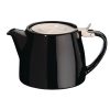 Forlife Stump Teapot Black 530ml (CX581)