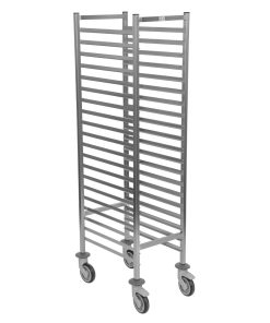 Matfer Bourgeat 20 Level Gastronorm Racking Trolley 1-1GN (CX723)
