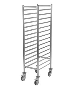 Matfer Bourgeat 15 Level Gastronorm Racking Trolley 1-1GN (CX724)