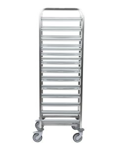 Matfer Bourgeat 12 Tray Cafeteria Trolley Grey (CX726)