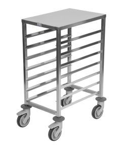 Matfer Bourgeat 7 Level Gastronorm Racking Trolley 1-1GN (CX727)