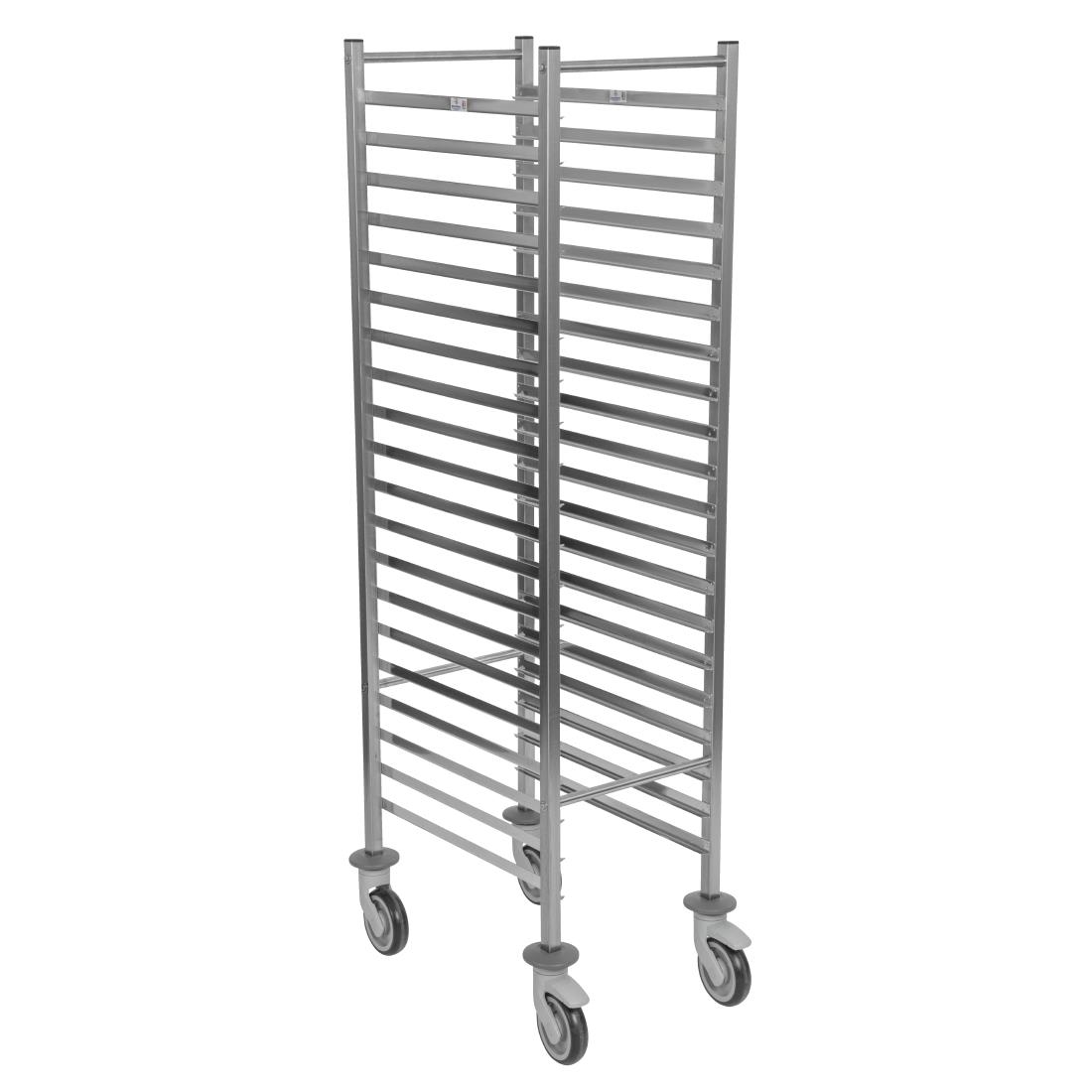 Matfer Bourgeat 20 Level Gastronorm Flat Pack Racking Trolley 1-1GN (CX728)