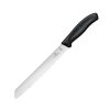 Bread Knife Serrated Edge Blister Pack 21cm Black (CX745)