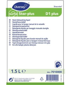 Suma Star-plus D1 Washing Up Liquid Concentrate 1-5Ltr (CX804)