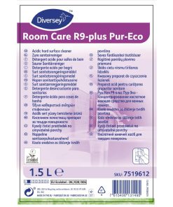 Room Care R9-plus Pur-Eco Bathroom Cleaner Concentrate 1-5Ltr (CX814)