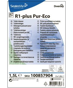Room Care R1-plus Pur-Eco Toilet Cleaner Concentrate 1-5Ltr (CX817)