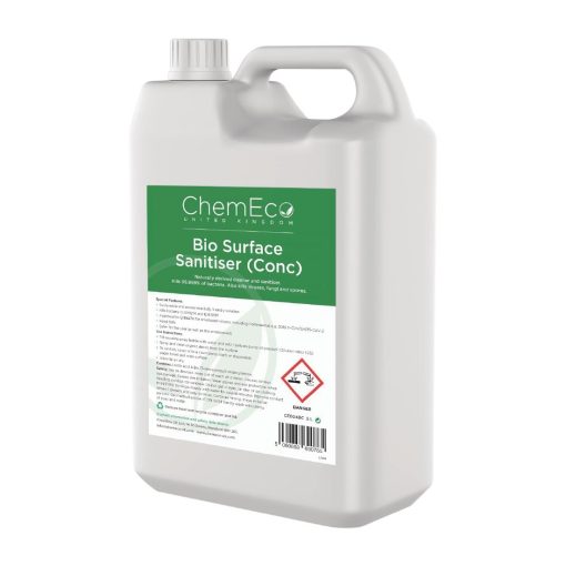 ChemEco Bio Surface Sanitiser Concentrate 5Ltr (CX952)