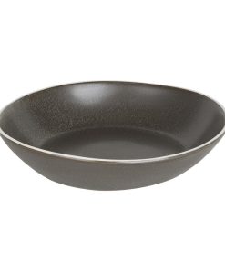 Olympia Chia Charcoal Coupe Bowl 220mm 8-5 Box 4 (CX958)
