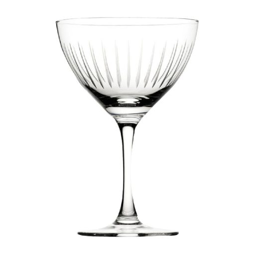Utopia Raffles Lines Martini Glasses 190ml Pack of 6 (CZ051)