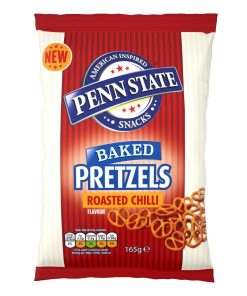Penn State Roasted Chilli Sharing Pretzels 8x165g (CZ288)