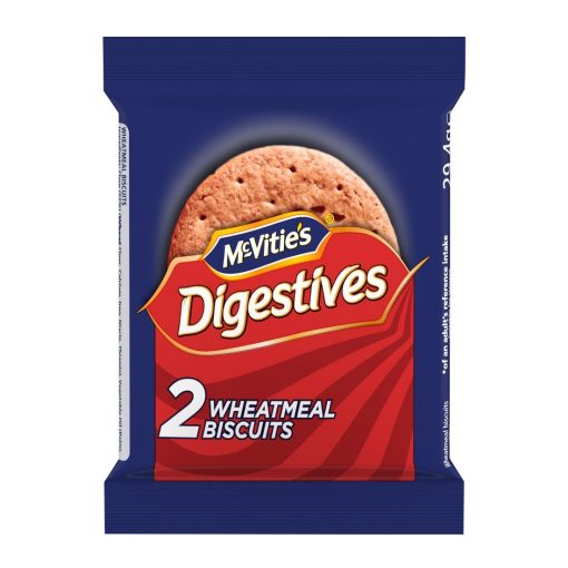 McVities Digestives Twin Biscuit Packs Pack of 24 x 2 Biscuits (CZ290)