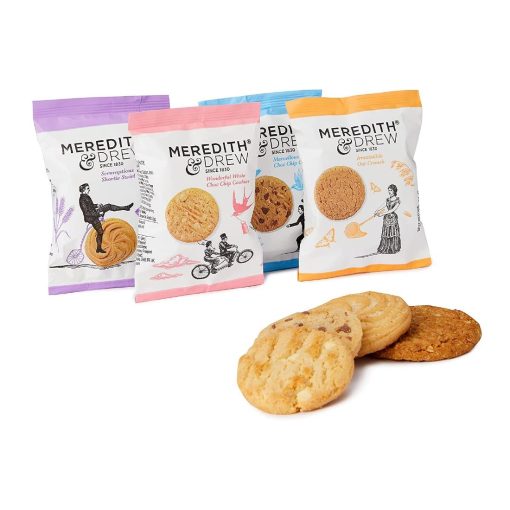 Meredith and Drew Premium Assorted Biscuits 4 Variants Pack of 100 x 2 (CZ294)