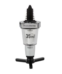 Beaumont Chrome Solo Spirit Measure 35ml (CZ321)