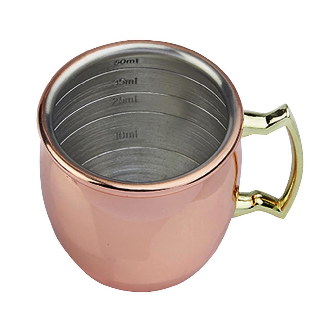 Beaumont Copper Curved Jigger 25-50ml (CZ346)