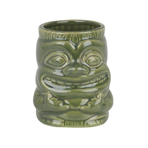 Beaumont Ceramic Tiki Mug With Handle Sea Green 425ml (CZ411)