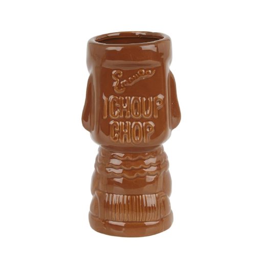 Beaumont Ceramic Molokai Tiki Mug Brown 360ml (CZ417)