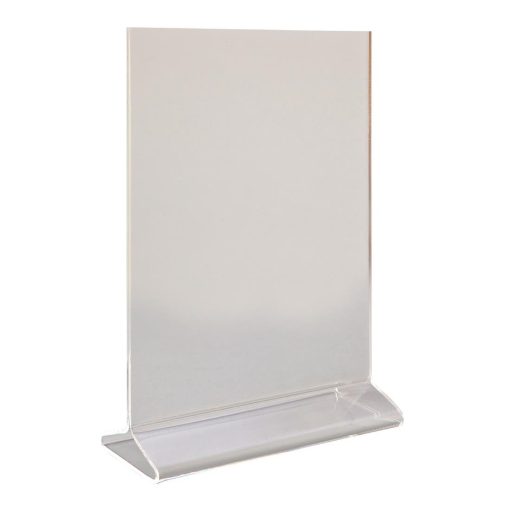 Beaumont Perspex Menu Holder Vertical A5 (CZ422)