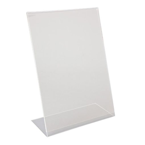 Beaumont Perspex Menu Holder Angled A4 (CZ423)