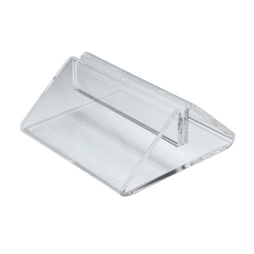 Beaumont Tent Menu Holder Clear Perspex (CZ425)