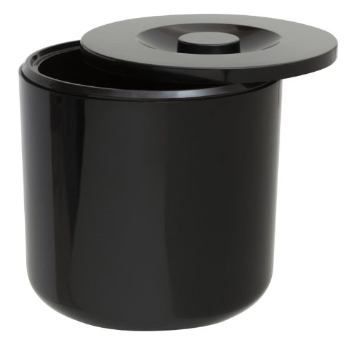 Beaumont Insulated Round Ice Bucket Black (CZ455)