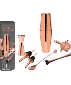 Beaumont Cocktail kit Copper 8 Piece (CZ482)