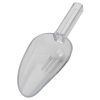 Beaumont Clear Plastic Ice Drainer Scoop 7oz (CZ528)