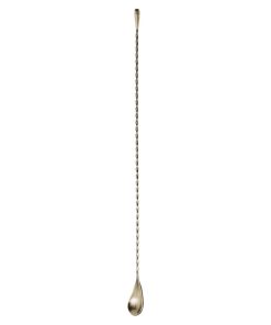 Beaumont Collinson Antique Brass Plated Spoon 450mm (CZ552)