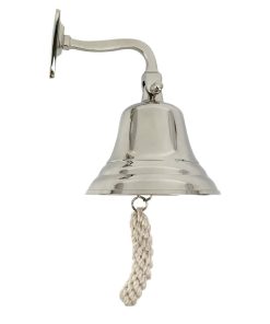 Beaumont Nickel Plated Last Orders Bell (CZ594)