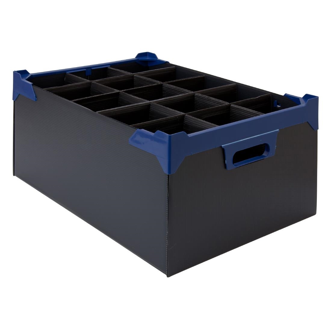 Beaumont Pint Glass Carry Box 500x345x200mm Pack of 5 (CZ622)