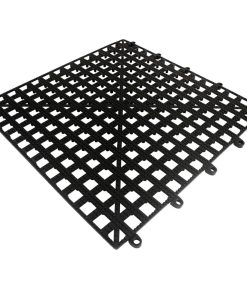 Beaumont Bar Shelf Tile - Black 300x300mm (CZ628)