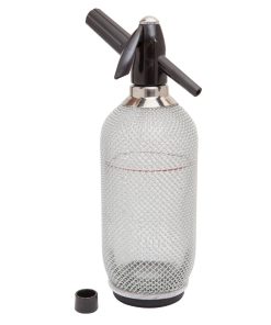 Beaumont Glass Soda Syphon With Mesh (CZ636)