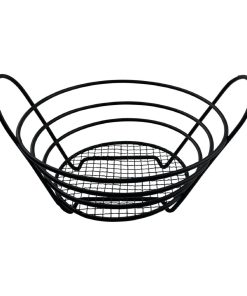 Beaumont Bread Basket With Handles 203mm (CZ646)