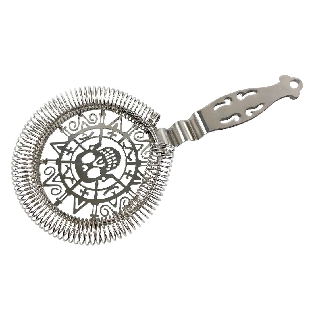 Beaumont Stainless Steel Skull Throwing Strainer (CZ660)
