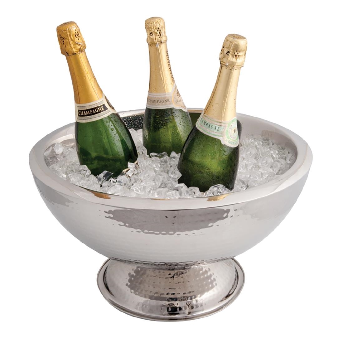 Bellagio Stainless Steel Wine-Champagne Bowl-Cooler (CZ671)
