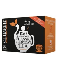 Clipper Fairtrade Everyday One Cup 1120 Tea bags (CZ727)